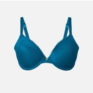 NEW Venus Multiway Push Up Bra 36DD 36E Convertible Straps Teal Turquoise NWT